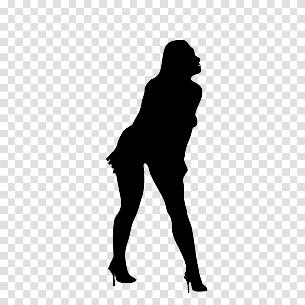 Woman Silhouette Free Stock Photo Illustrated Silhouette, Gray, World Of Warcraft Transparent Png