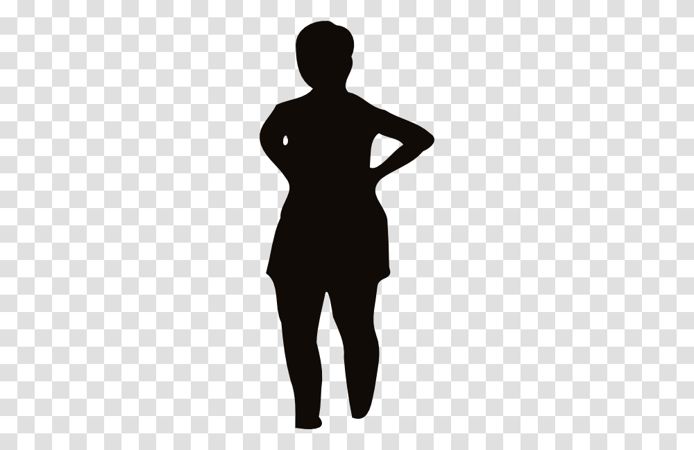 Woman Silhouette Hands In Waist Clip Art, Person, Human, Apparel Transparent Png