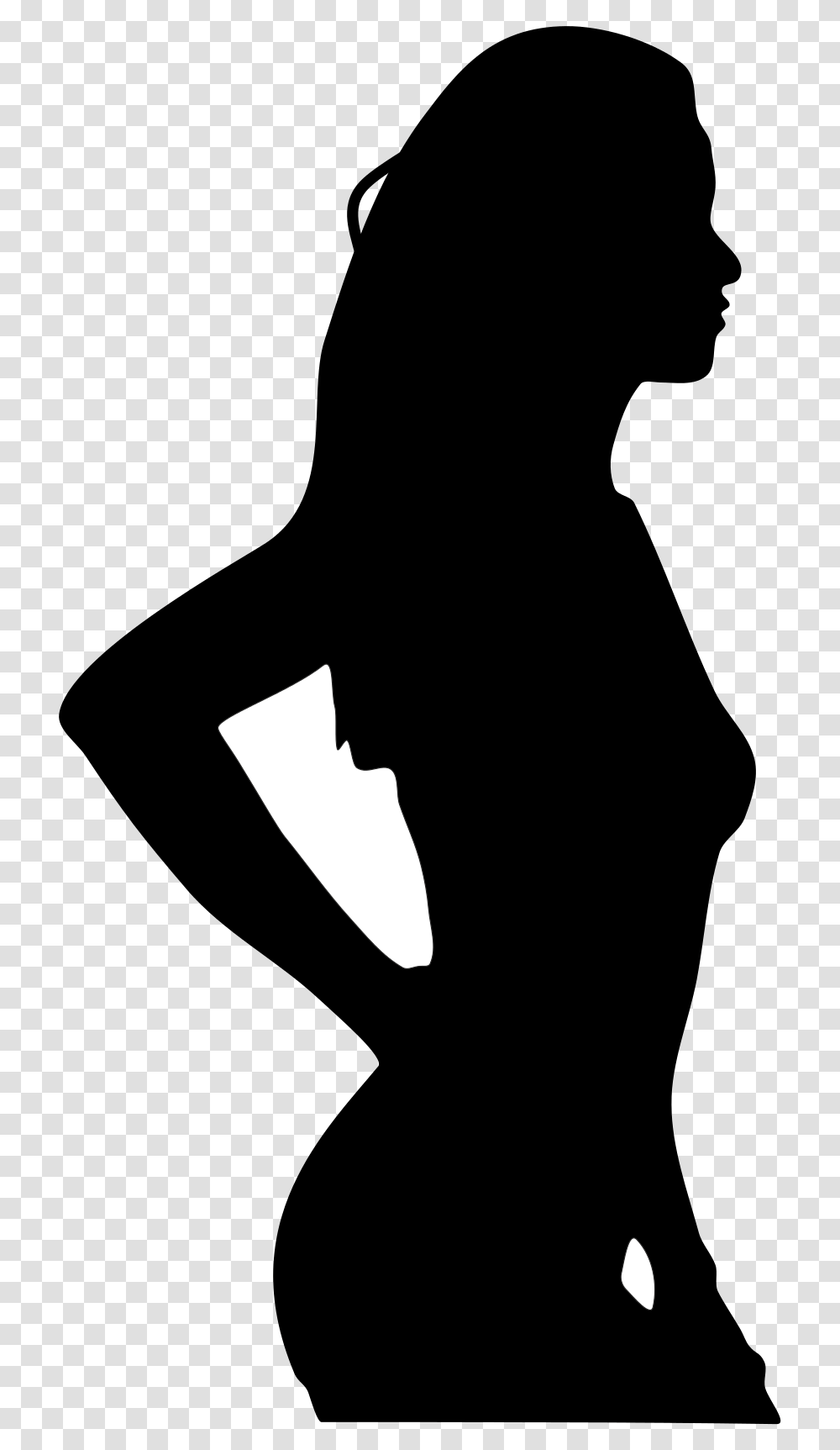 Woman Silhouette Icon, Weapon, Weaponry, Blade, Razor Transparent Png
