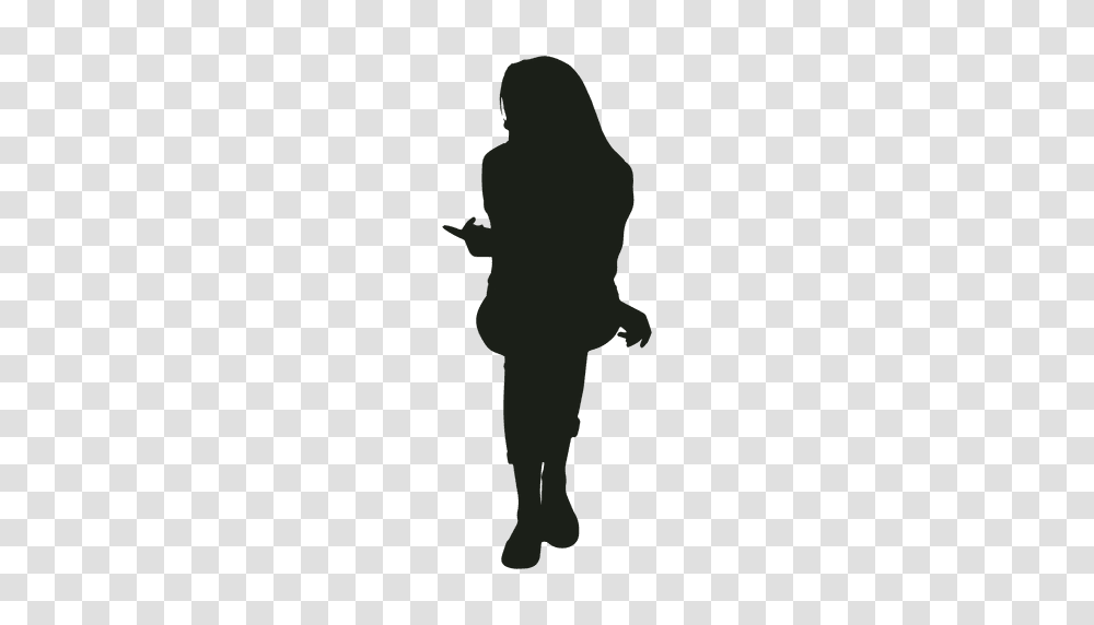 Woman Sitting And Talking Silhouette, Person, Human, Word, Corridor Transparent Png