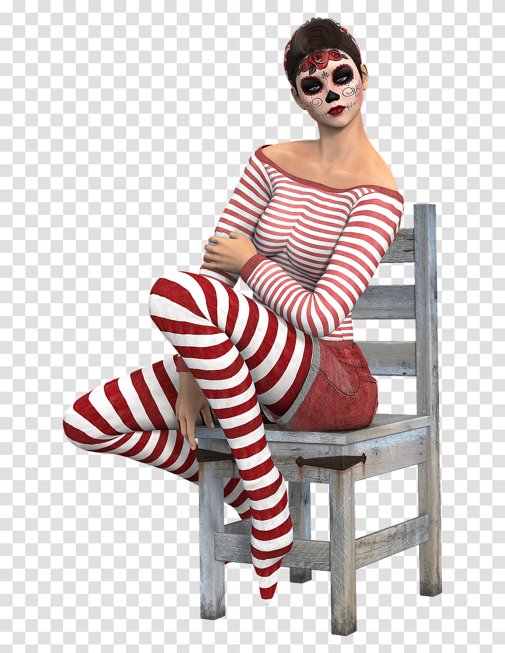 Woman Sitting Chair Sitting, Footwear, Shoe, Person Transparent Png