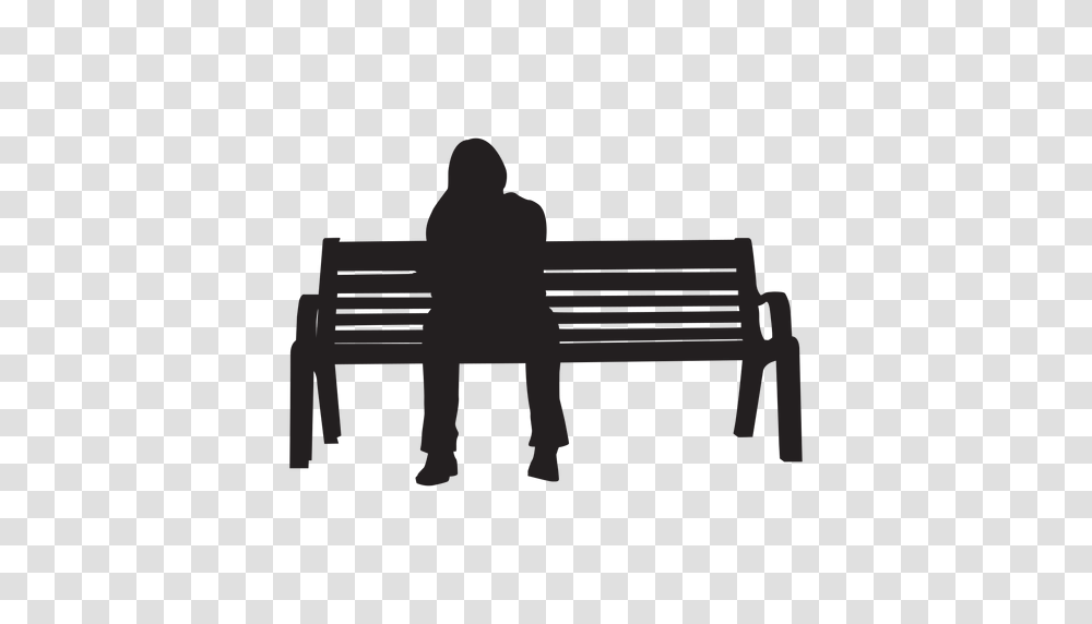 Woman Sitting On Bench Silhouette, Furniture, Piano, Leisure Activities, Musical Instrument Transparent Png