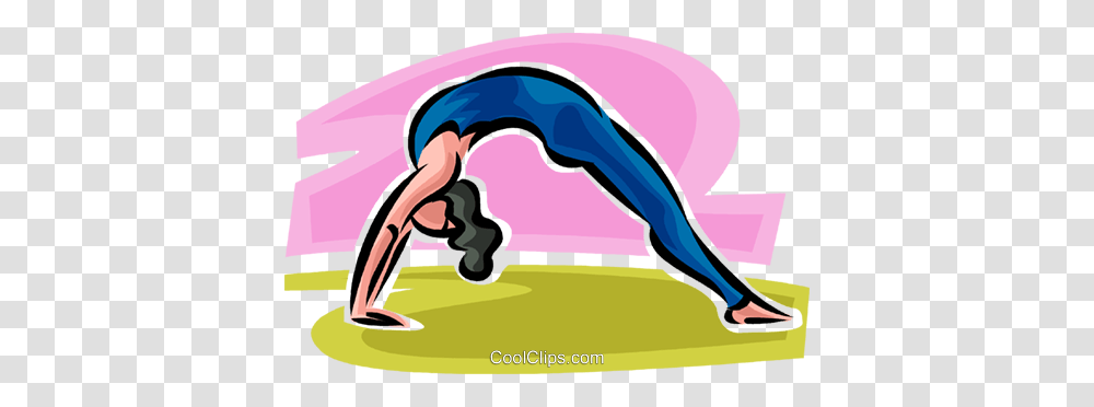 Woman Stretching Royalty Free Vector Clip Art Illustration, Sport, Sports, Working Out, Exercise Transparent Png