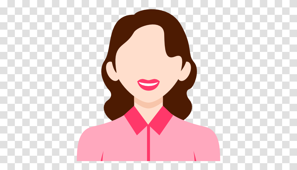 Woman User People Profile Business Avatar Icon Business Woman Avatar, Face, Person, Female, Clothing Transparent Png