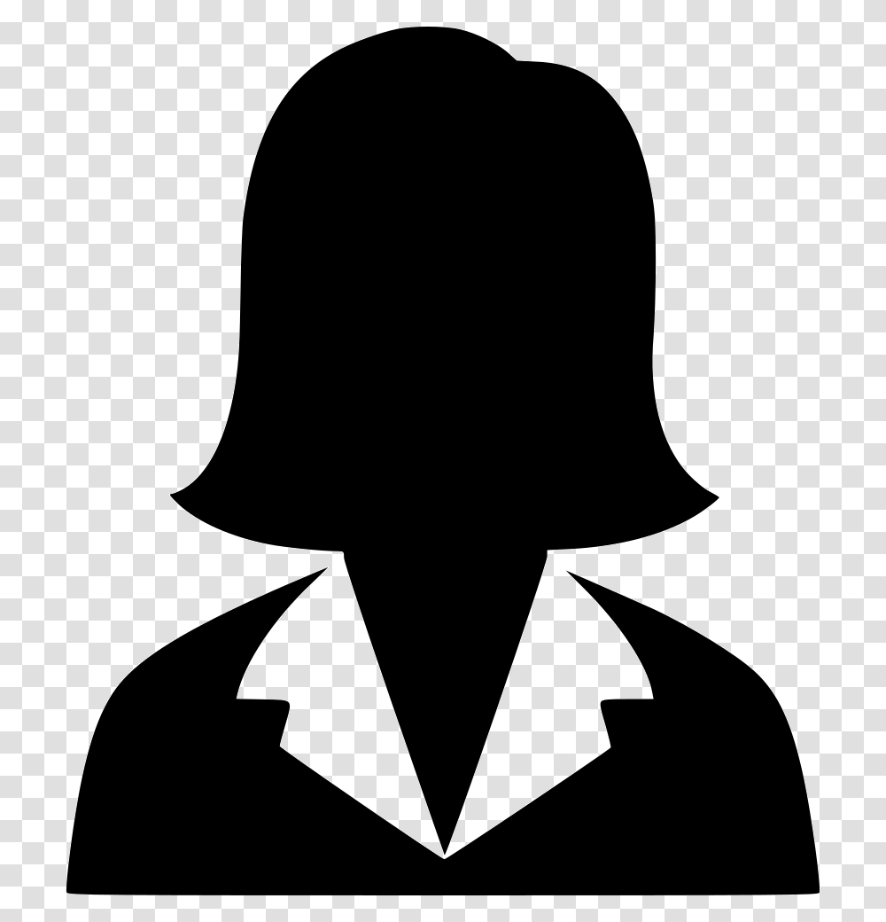 Woman User Woman Account Profile Person Avatar Icon Free, Stencil, Batman Logo, Human Transparent Png