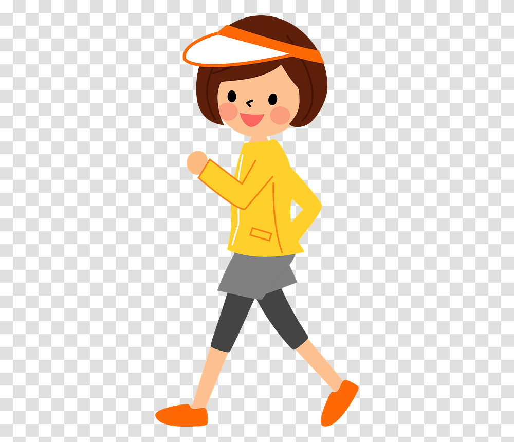 Woman Walking Exercise Clipart Walking, Person, Female, People Transparent Png