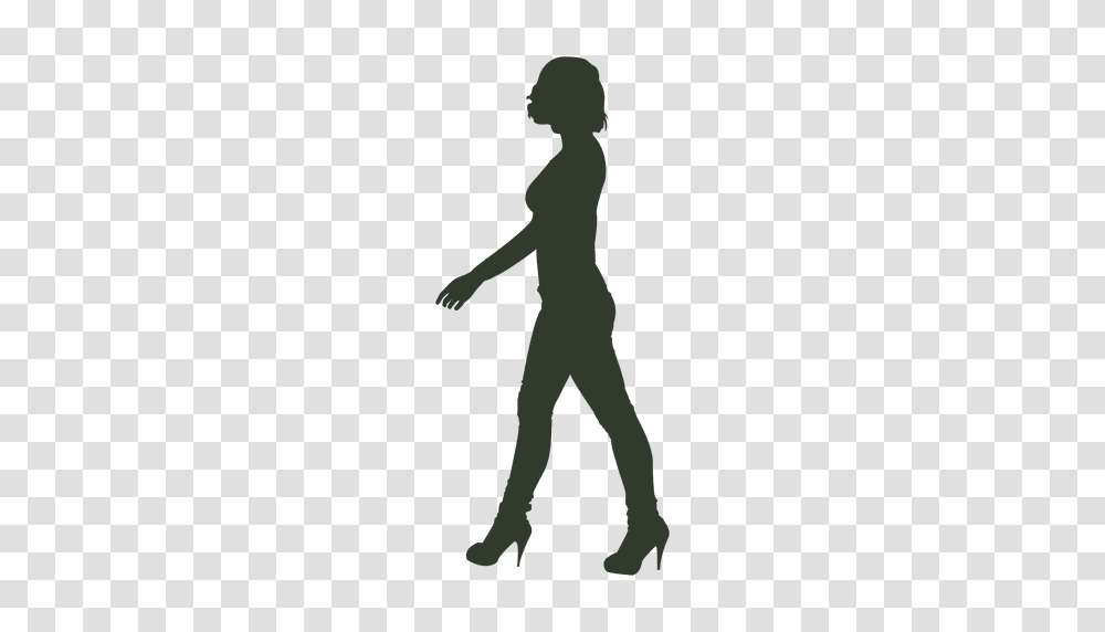 Woman Walking Pose Silhouette Gaze, Person, Pedestrian, Standing, Leisure Activities Transparent Png