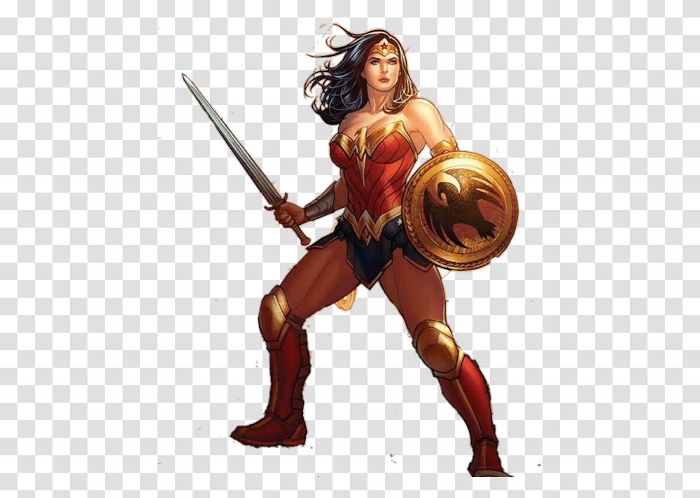 Woman Warrior Wonder Woman Dc, Person, Human, Duel, Armor Transparent Png