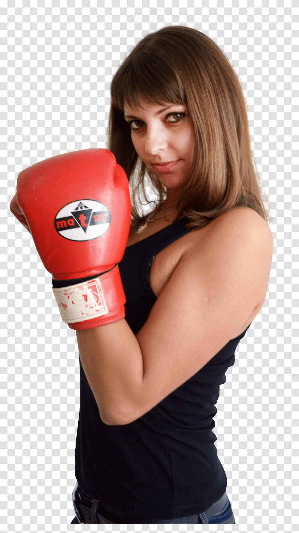 Woman With Boxing Gloves Image Woman Kickboxing, Person, Human, Sport, Sports Transparent Png