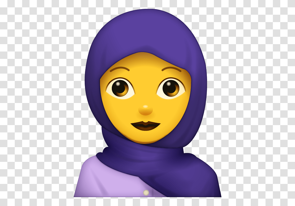 Woman With Hijab Emoji Woman With Hijab Emoji, Clothing, Apparel, Head, Face Transparent Png