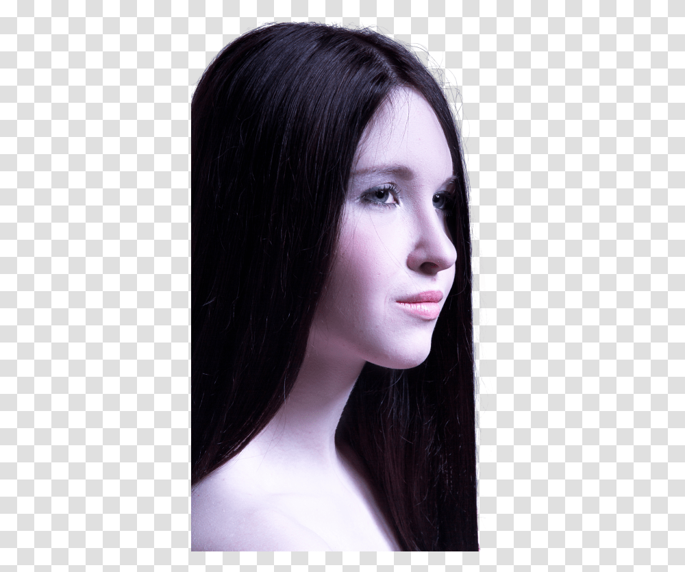 Woman With Long Healthy Straight Hair Image Women Straight Hair, Face, Person, Head, Mouth Transparent Png
