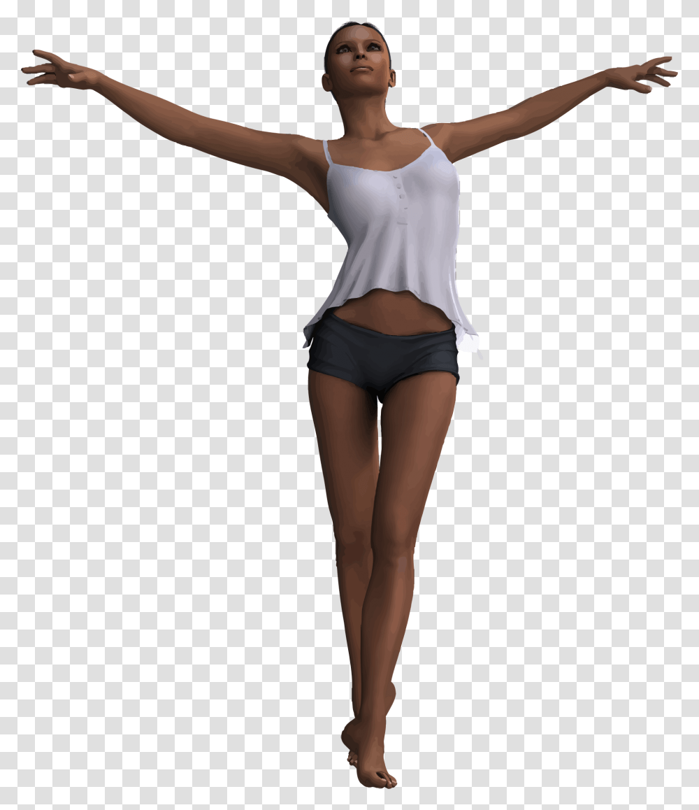 Woman With Outstretched Arms Clip Arts Woman With Outstretched Arms, Person, Human, Dance, Ballet Transparent Png