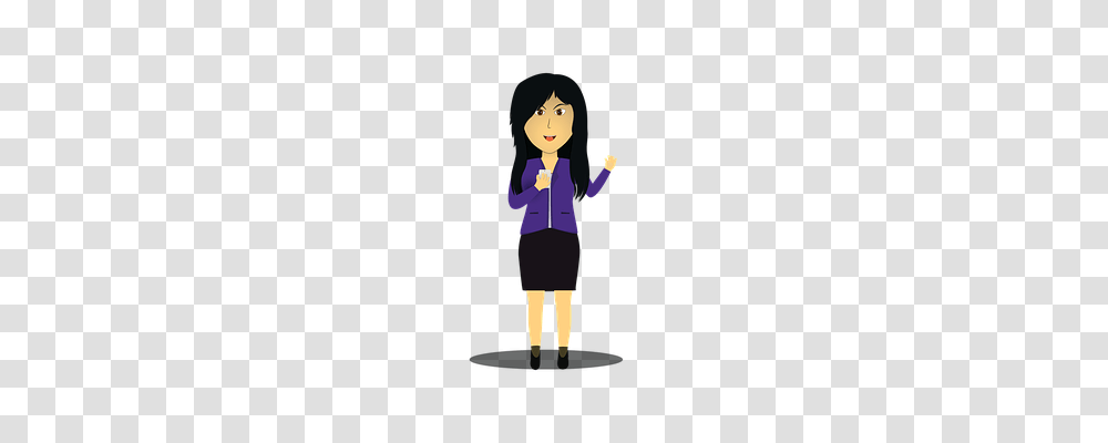 Women Finance, Standing, Person, Female Transparent Png