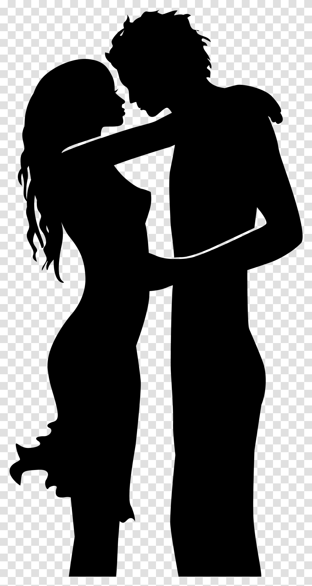 Women And Men Silhouette, Gray, World Of Warcraft Transparent Png