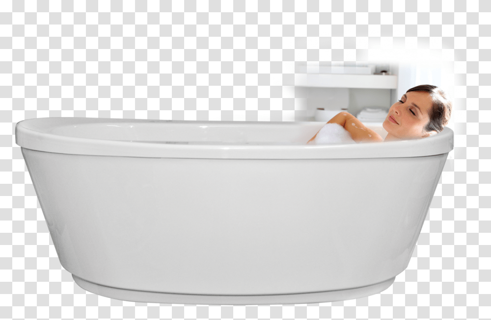 Women Bathing In Bath Tub, Bathtub, Person, Human Transparent Png