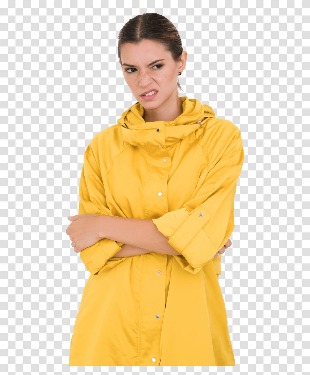 Women, Apparel, Coat, Raincoat Transparent Png