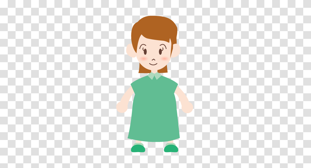 Women Clothing Illustration Free Family Clip Art People, Person, Green, Standing, Elf Transparent Png