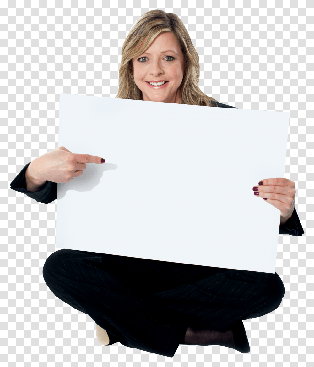 Women Holding Banner Royalty Free Smeshnie I Durackie Stihi, Person, White Board Transparent Png