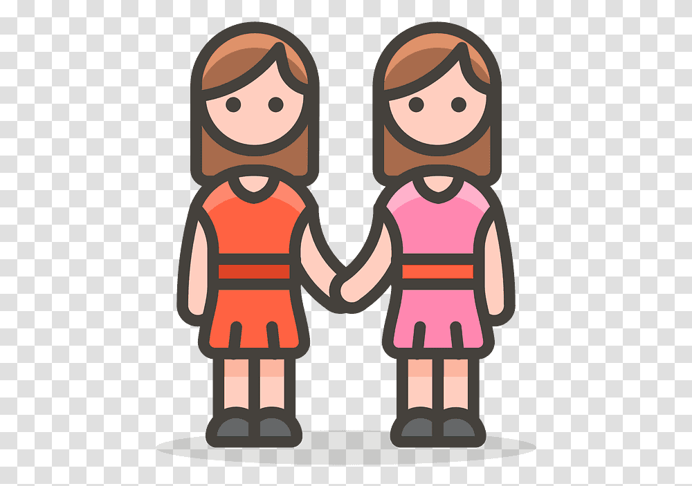 Women Holding Hands Emoji Clipart, Poster, Nutcracker, Figurine, Dungeon Transparent Png
