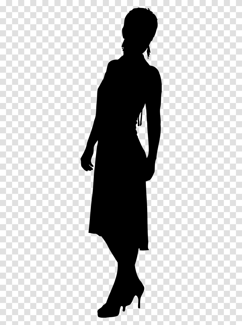 Women In Heels Svg, Gray, World Of Warcraft Transparent Png