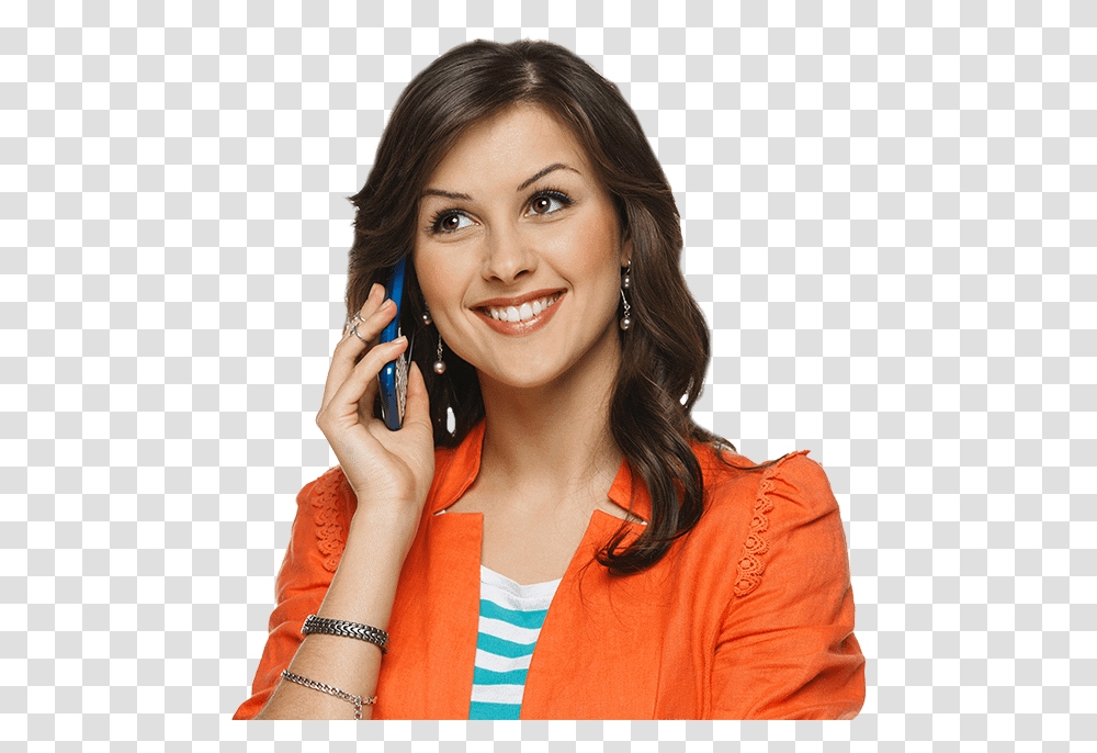 Women In Phone Call, Face, Person, Female, Mobile Phone Transparent Png