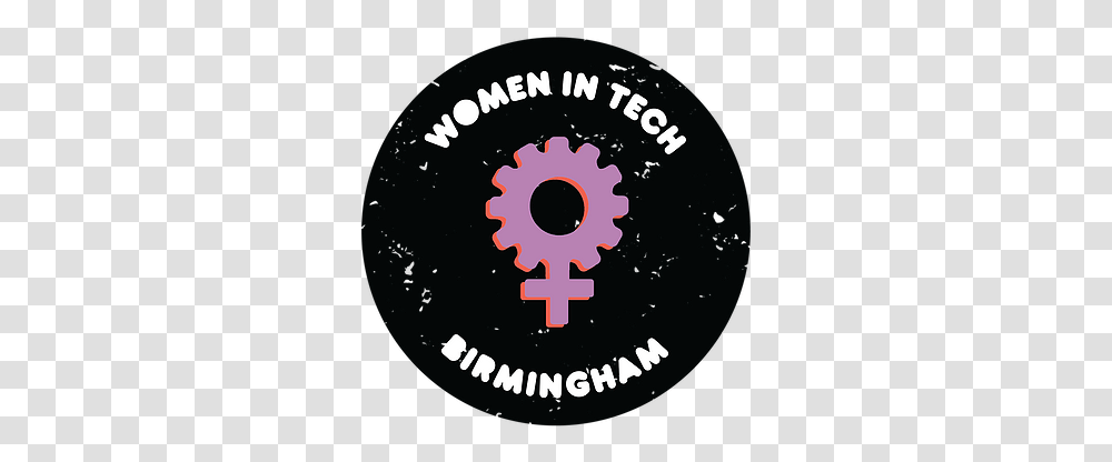 Women In Tech Birmingham Meetup Logo Dot, Machine, Gear, Rotor, Coil Transparent Png