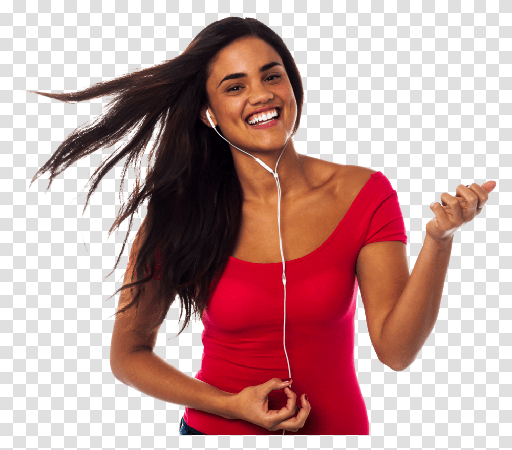Women Listening Music Image Listening To Music Background, Female, Person, Woman Transparent Png