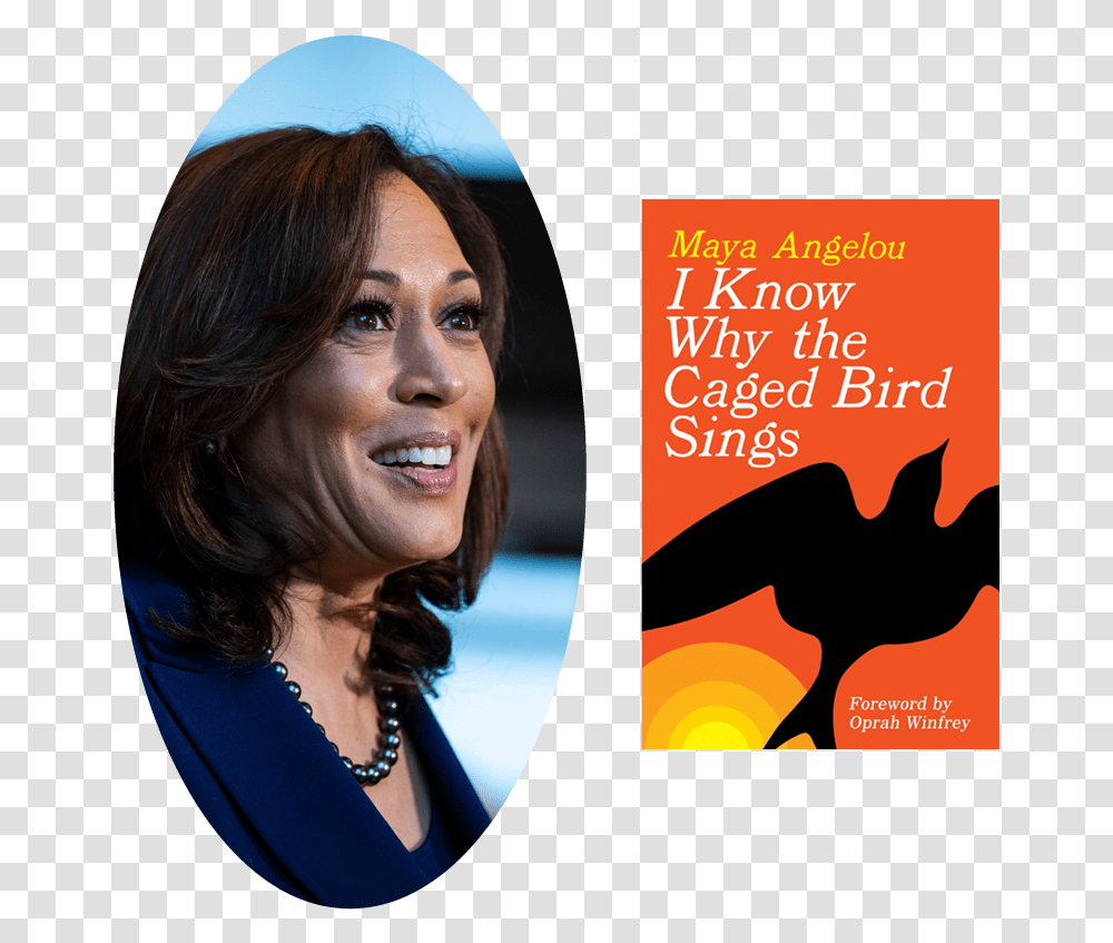 Women On The Books They Think Should Be Required Kamala Harris, Person, Crowd, Advertisement, Poster Transparent Png