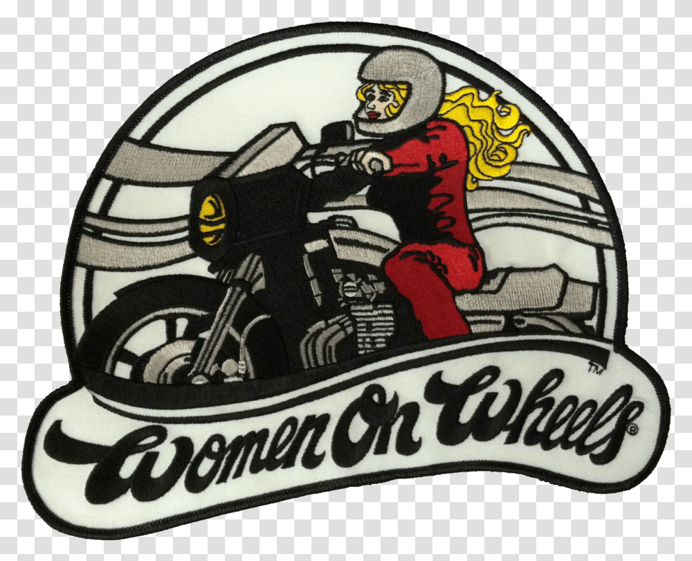 Women On Wheels, Logo, Trademark, Person Transparent Png