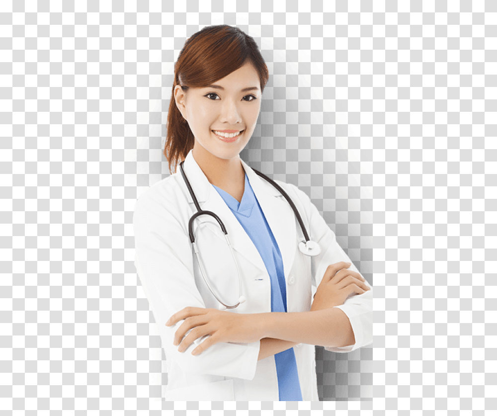 Women Physician Professional Photo Of Doctor, Apparel, Person, Human Transparent Png
