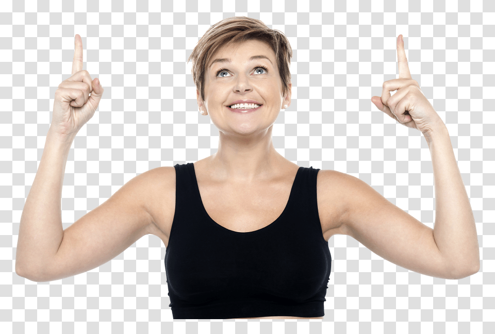 Women Pointing Top Free Commercial Use Images Portable Network Graphics Transparent Png