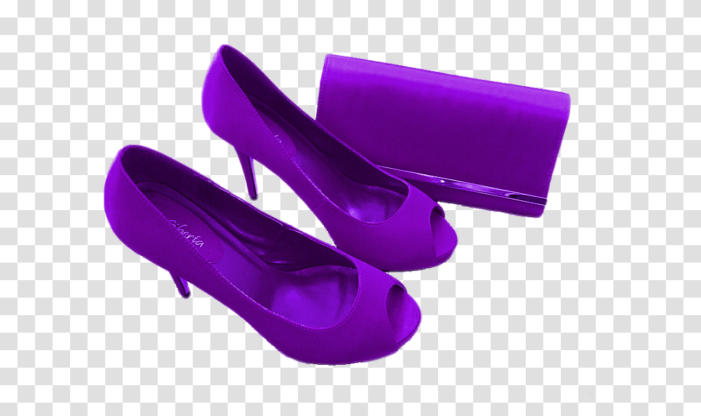 Women Purple Shoes Official Psds Basic Pump, Clothing, Apparel, Footwear, High Heel Transparent Png