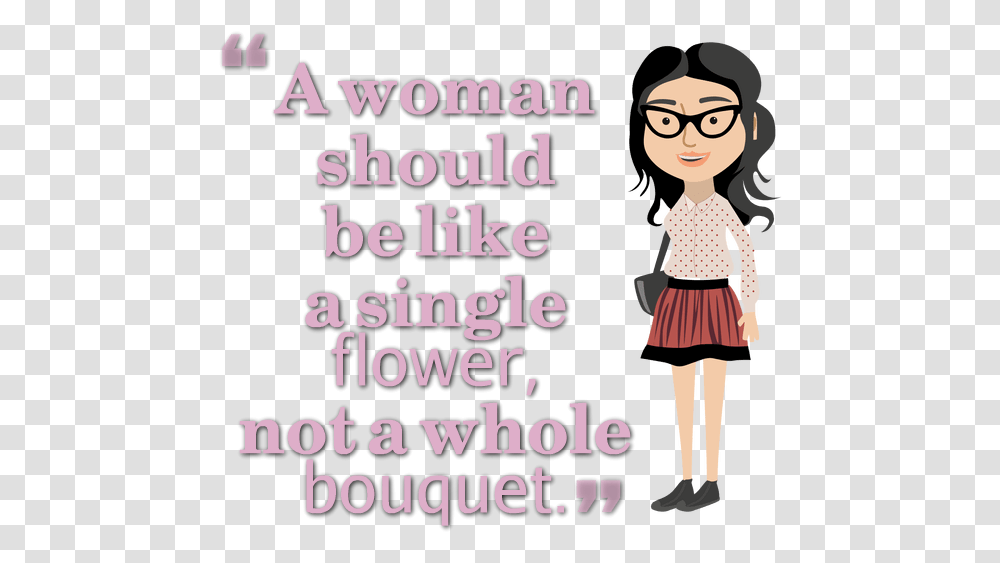 Women Quotes Image Cartoon, Female, Person, Blonde, Woman Transparent Png