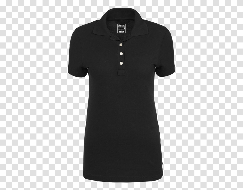 Women's 100 Cotton Classic Golfer Polo Shirt, Sleeve, T-Shirt, Person Transparent Png