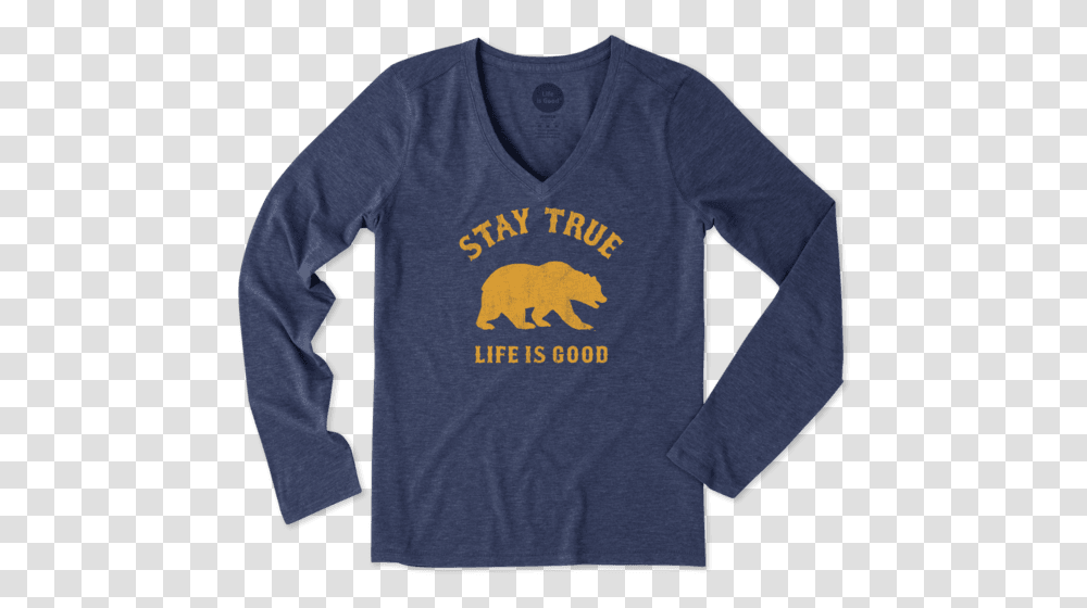 Women's California Golden Bears Stay True Long Sleeve University Of California Berkeley, Apparel, Sweatshirt, Sweater Transparent Png