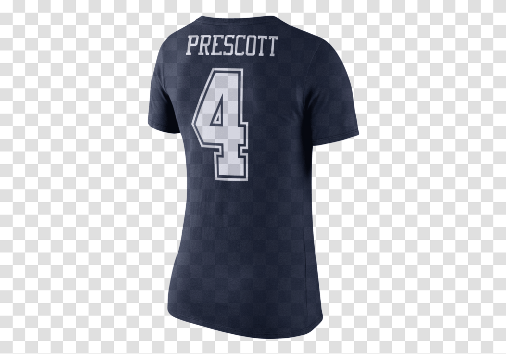 Women's Dallas Cowboys Dak Prescott Dallas Cowboys Prescott Shirt, Apparel, Jersey Transparent Png