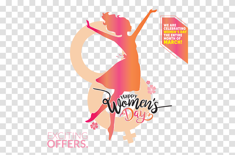 Women's Day Offers Poster, Advertisement, Flyer, Paper Transparent Png