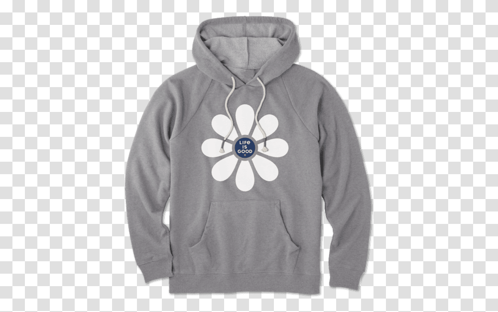 Women's Life Is Good Daisy Go To Hoodie Hoodie, Apparel, Sweatshirt, Sweater Transparent Png