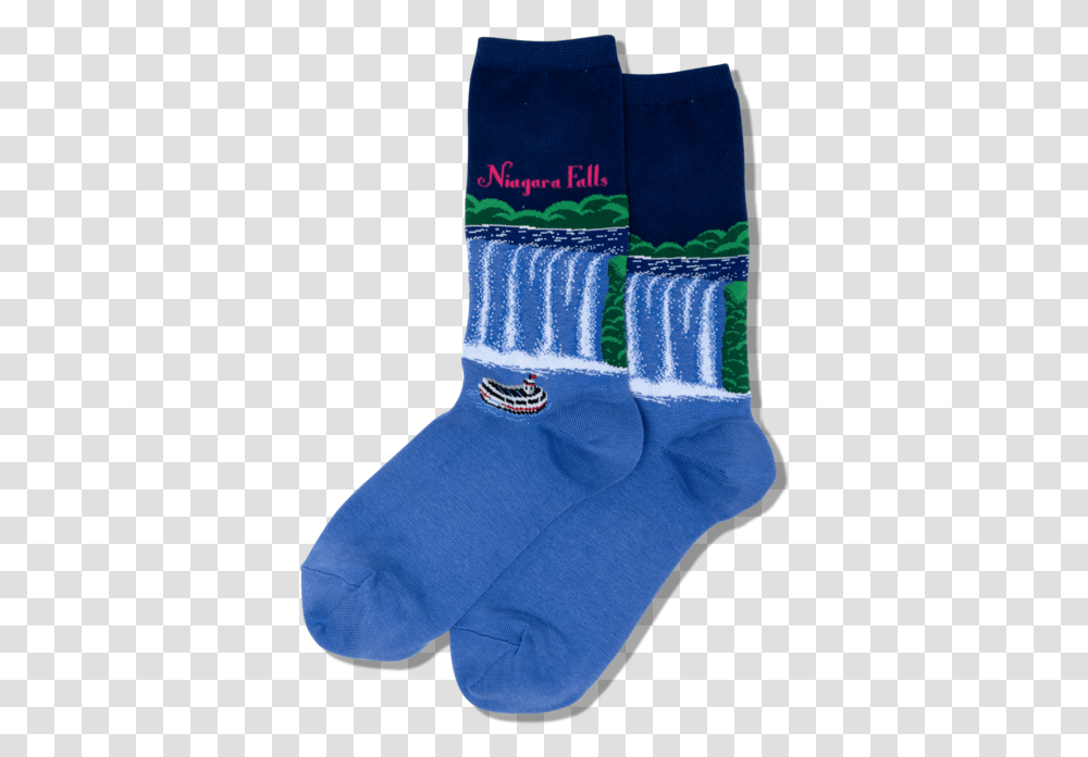 Women's Niagara Falls Crew SocksClass Slick Lazy Sock, Apparel, Footwear, Shoe Transparent Png