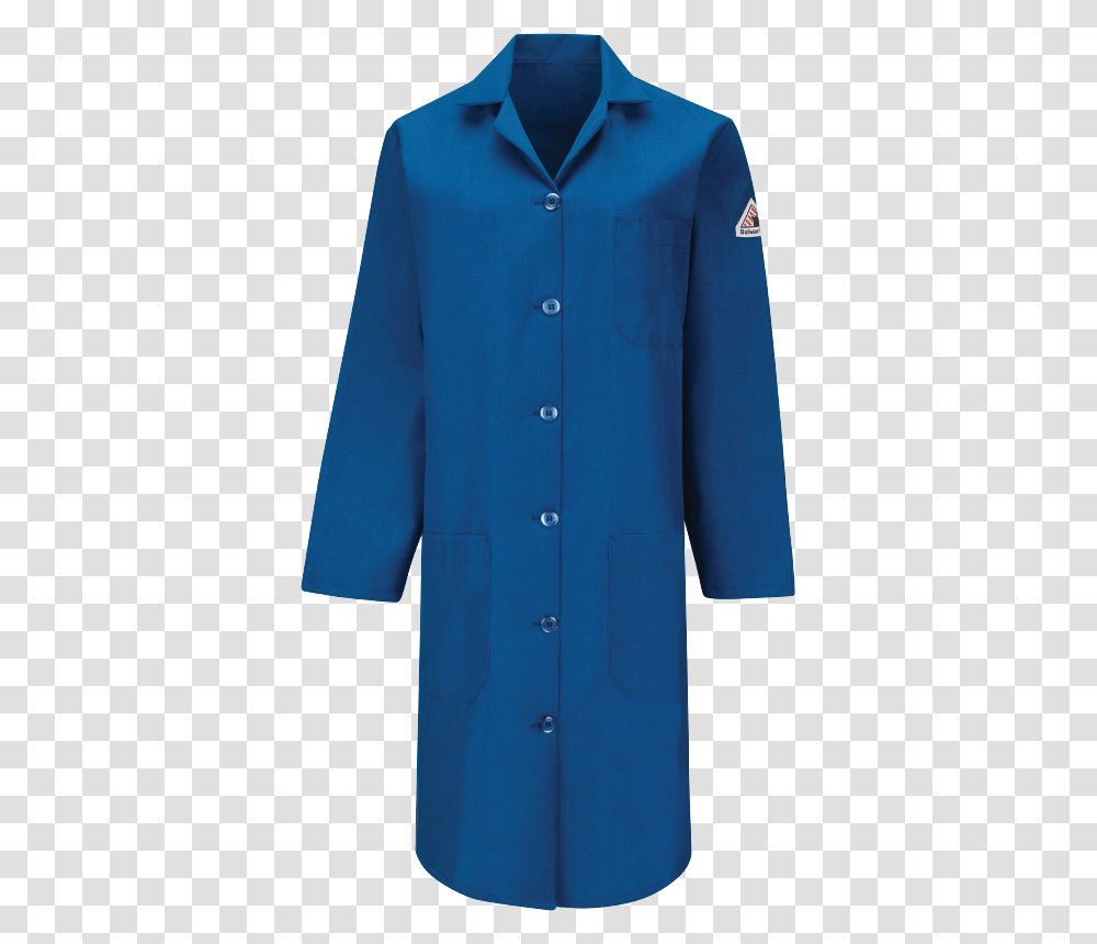 Women's Nomex Fr Lab Coat Bulwark, Overcoat, Suit, Sleeve Transparent Png