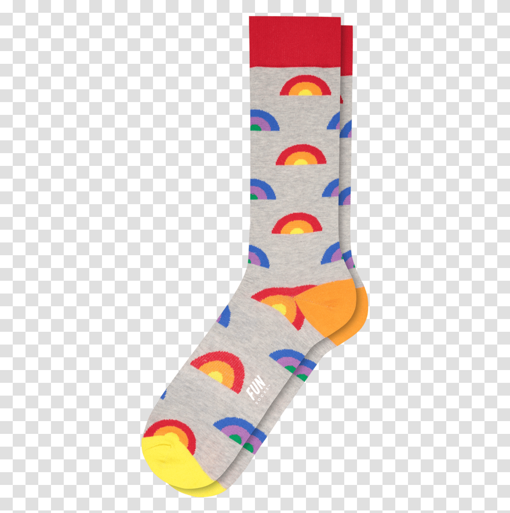 Women's Rainbow Socks Sock, Apparel, Shoe, Footwear Transparent Png