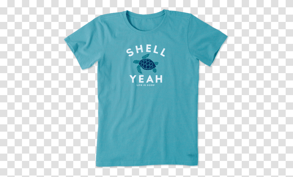 Women's Shell Yeah Crusher Tee Fear The Smiles Dm, Apparel, T-Shirt, Sleeve Transparent Png