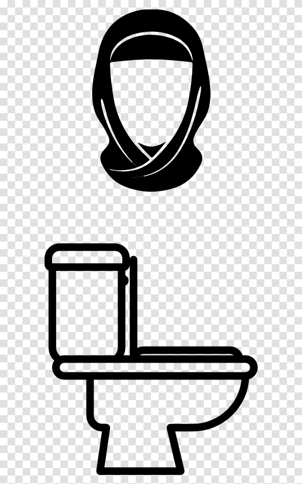 Women's Toilet Sign Toilet, Gray, World Of Warcraft Transparent Png