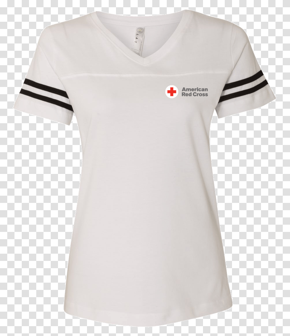 Women's V Neck Football Style Jersey T Shirt Active Shirt, Apparel, Sleeve, T-Shirt Transparent Png