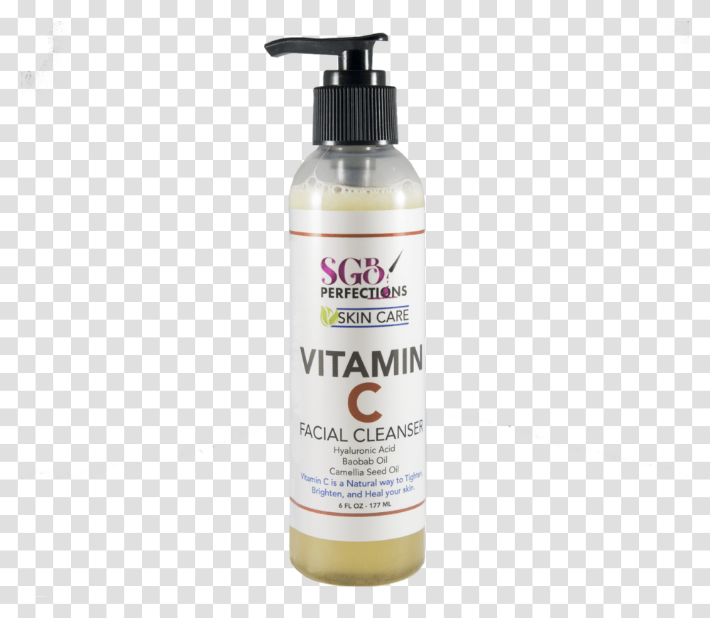 Women's Vitamin C Foaming Facial Cleanser Cosmetics, Shaker, Bottle, Label Transparent Png
