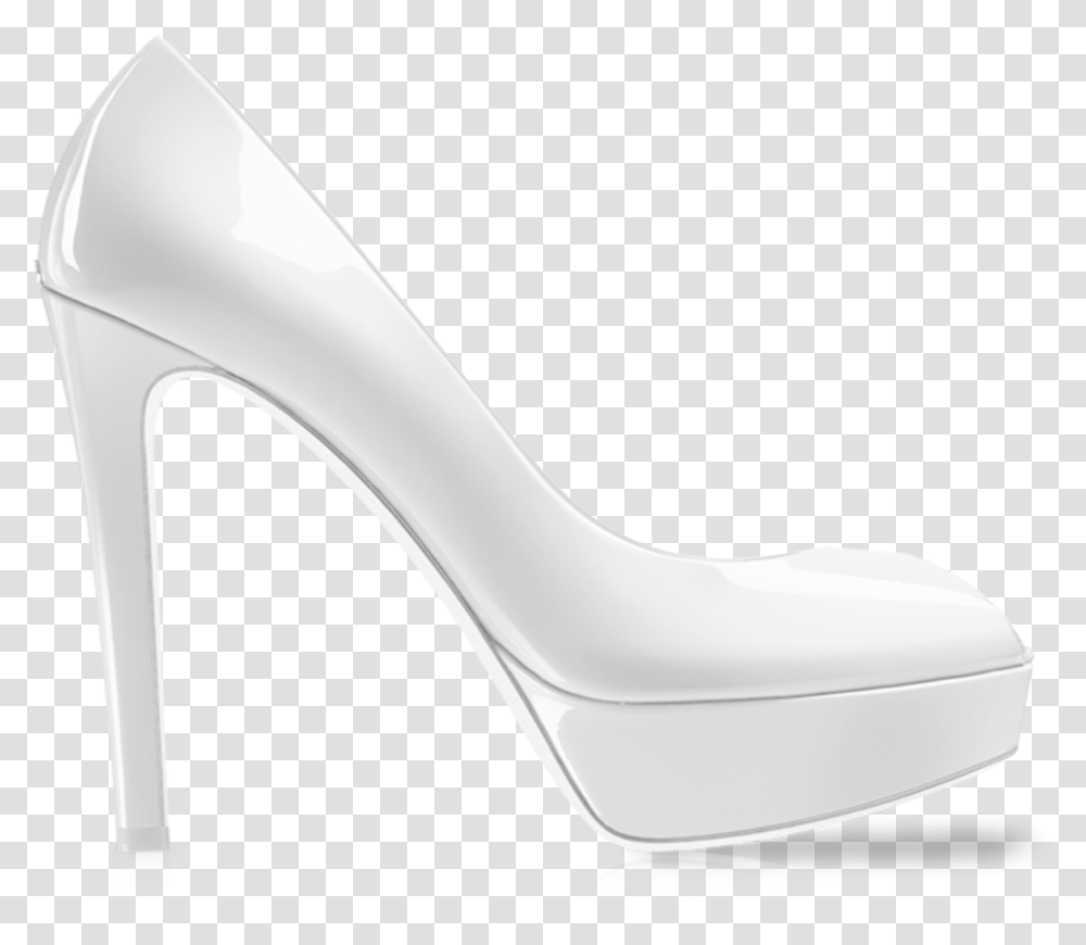 Women Shoes Image White Women Shoes, Apparel, Footwear, High Heel Transparent Png