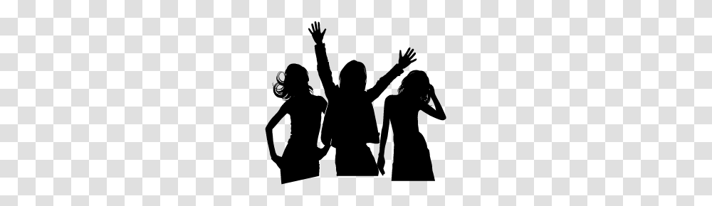 Women Silhouette Silhouette Of Women, Person, Human, Worship, Audience Transparent Png