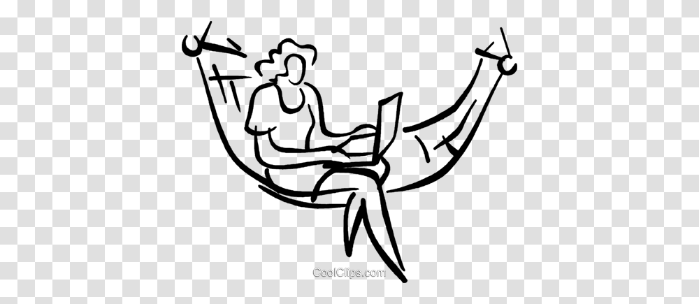 Women Sitting In A Hammock Royalty Free Vector Clip Art, Spider, Invertebrate, Animal, Arachnid Transparent Png