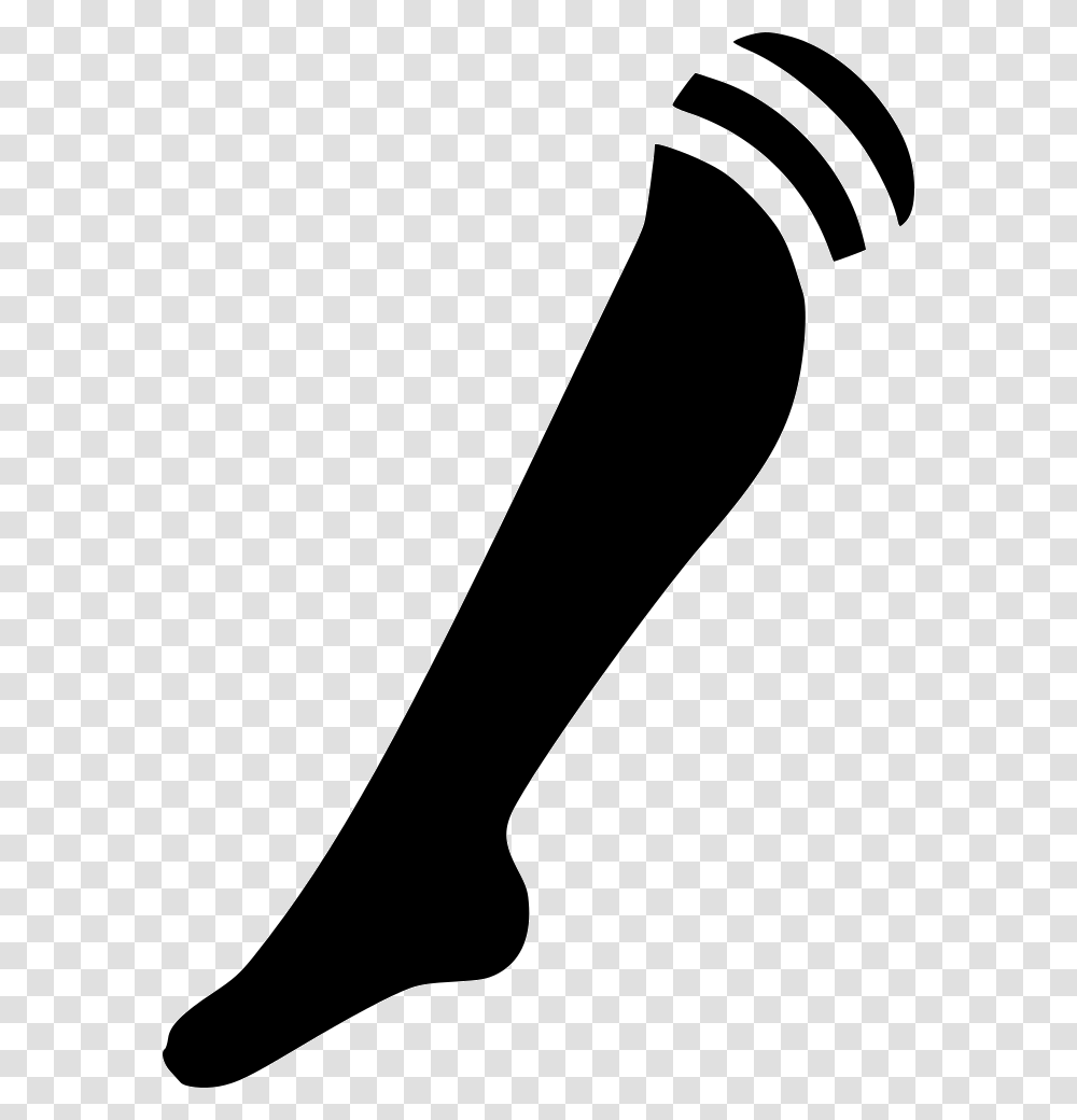Women Socks Icon, Axe, Tool, Apparel Transparent Png