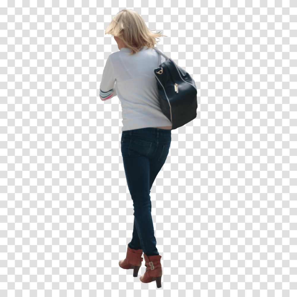 Women Walking People Walking Side Woman Walking From Back, Sleeve, Clothing, Long Sleeve, Pants Transparent Png